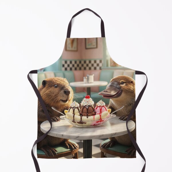 Item preview, Beaver and Platypus Hoover a Banana Split designed and sold by Tridentulus.