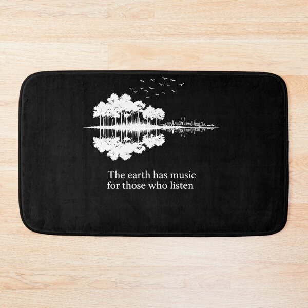 Item preview, Acoustic Guitar Earth Has Music For Those Who Listen designed and sold by Dressed For  Duty.