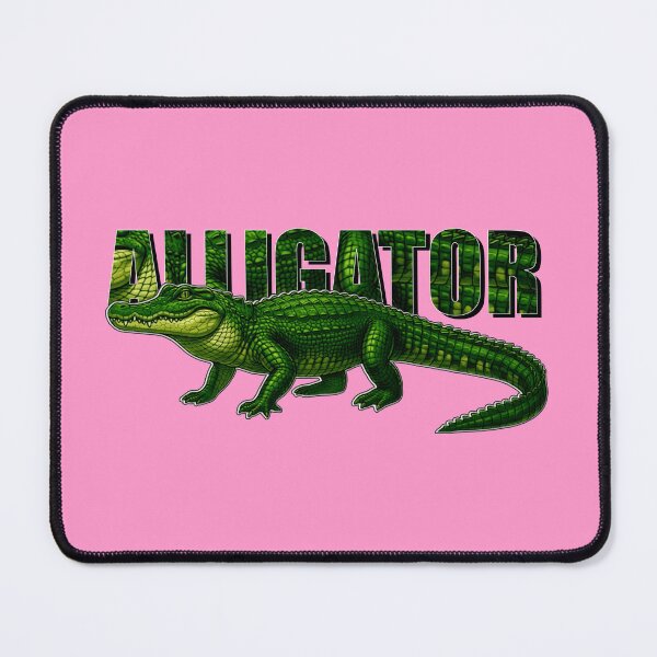 Item preview, ALLIGATOR - #FF99CC designed and sold by Marlon Oseguera.