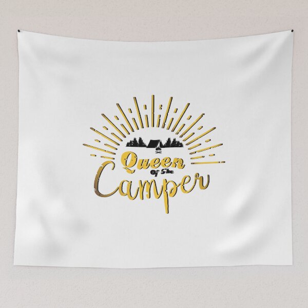 Item preview, Queen Of The Camper Camping Funny Gifts designed and sold by miracletee.