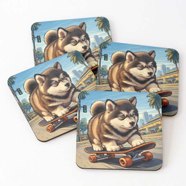 Aperçu de l'œuvre Malamute d'Alaska créée et vendue par VelvetRoom.