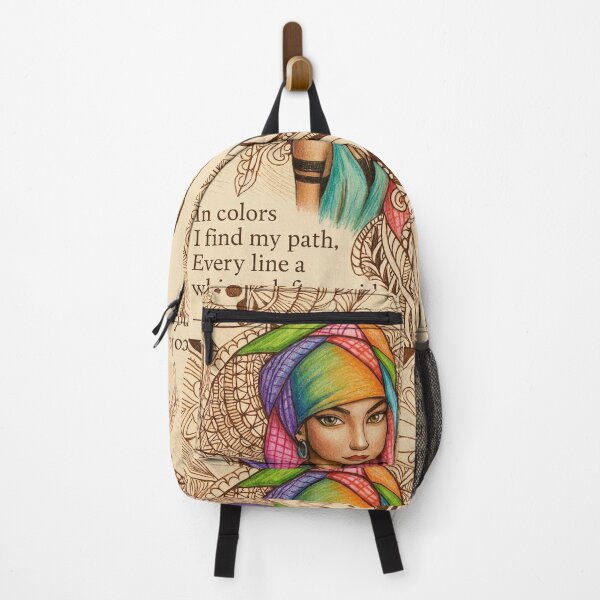 Item preview, Boho Beauty and the Mandala Maze: A Woman's Journey designed and sold by BABISKO ZEN ART.