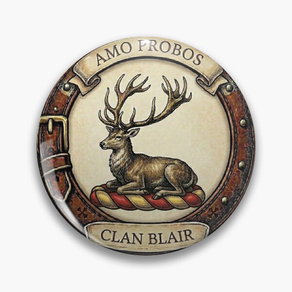 Item preview, Clan Blair Crest designed and sold by BagTown Clans.