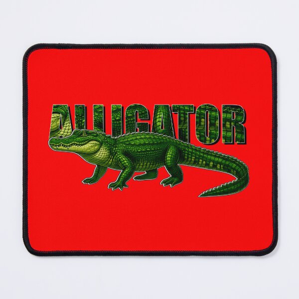 Item preview, ALLIGATOR - #FF0000 designed and sold by Marlon Oseguera.