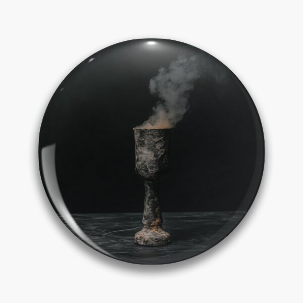 Item preview, Smoking Dark Chalice – Gothic Relics Artifact designed and sold by TechDreamscapes.