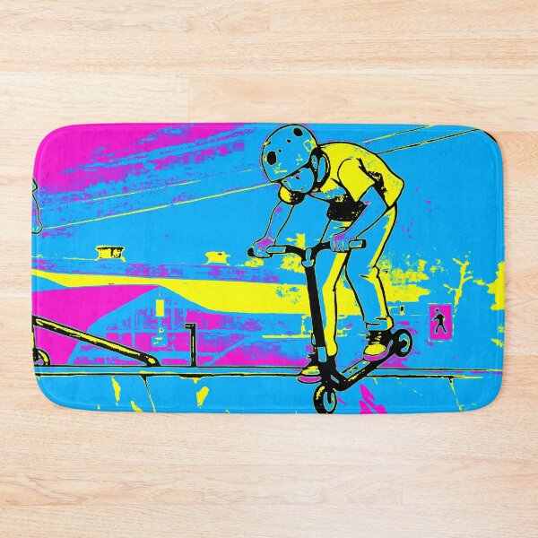 Item preview, Heading Down the Ramp - Scooter Rider designed and sold by NaturePrints.
