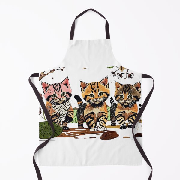 Item preview, Nordic Folk Art Cat Illustration designed and sold by Happy4uuuu.