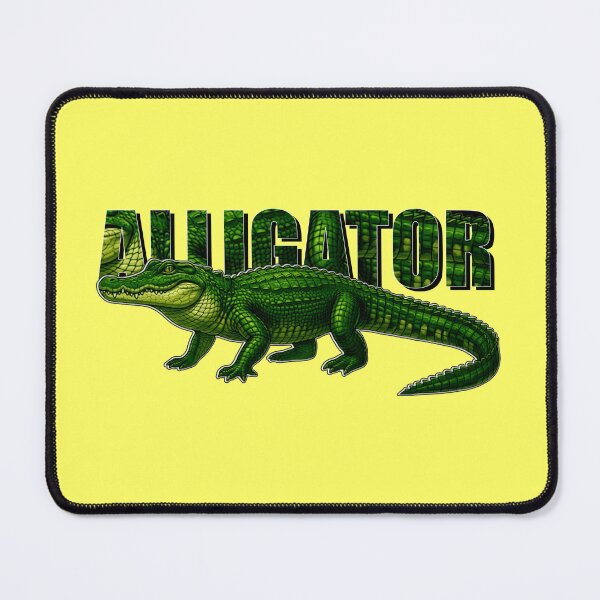 Item preview, ALLIGATOR - #FFFF66 designed and sold by Marlon Oseguera.