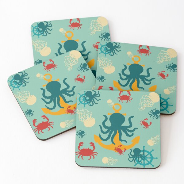 Item preview, Sea world in a light turquoise water designed and sold by StefanStudioArt.