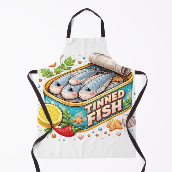 Item preview, Cute Tinned Fish Art – Kawaii Sardines Retro Seafood Aesthetic Design designed and sold by Wear Sculpt.