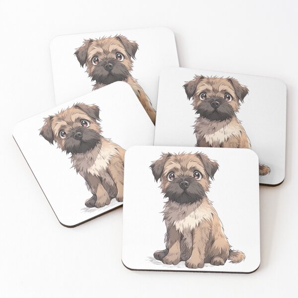 Item preview, Cute Border Terrier designed and sold by MendaciousMina.