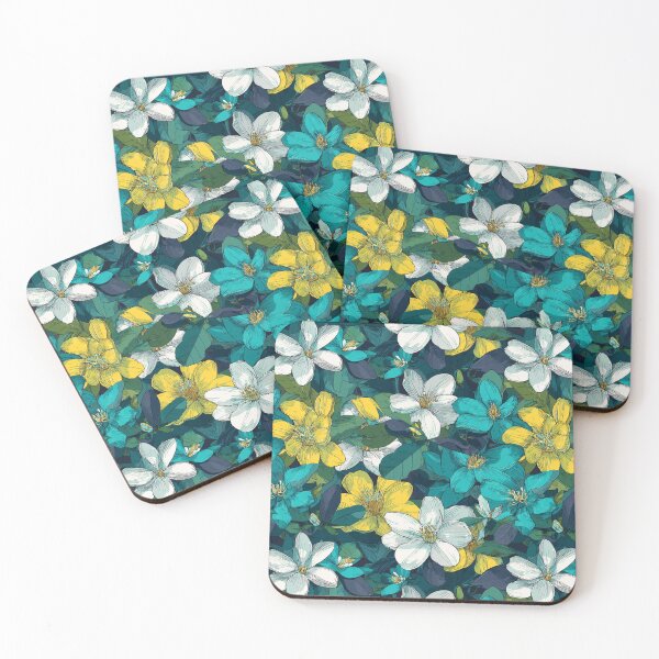 Item preview, Radiant Gardenias Texture  - Botanical Garden Pattern  - Unique Gifts For Women designed and sold by RoyalStarsPatts.
