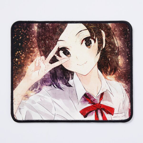 Item preview, Hikigaya Komachi Oregairu Peace Sign Cute Red Ribbon designed and sold by mildaclairmo.