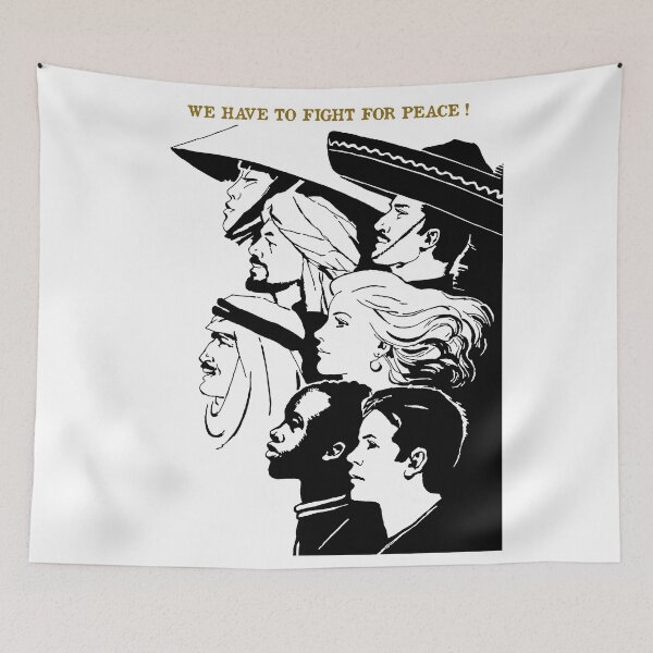 Item preview, We Have To Fight For Peace Translated - Soviet Propaganda, Anti War, Anti Imperialist designed and sold by SpaceDogLaika.