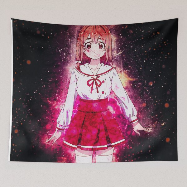 Item preview, Sumi Sakurasawa Rent A Girlfriend Shy School Uniform Galaxy Glow designed and sold by mildaclairmo.