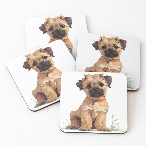 Item preview, Cute Border Terrier designed and sold by MendaciousMina.