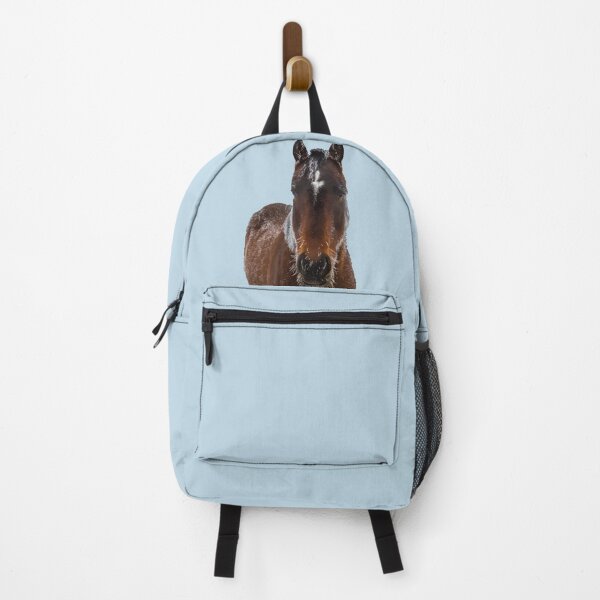 Item preview, Frost‑Covered Brown Horse in Winter designed and sold by Arturo Daniel Garcia Palomo.