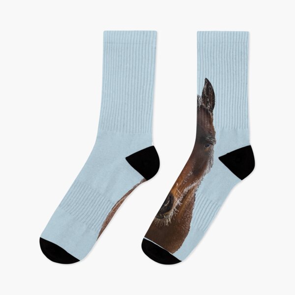 Item preview, Frost‑Covered Brown Horse in Winter designed and sold by Arturo Daniel Garcia Palomo.