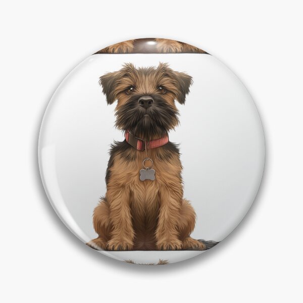 Item preview, Cute Border Terrier designed and sold by MendaciousMina.