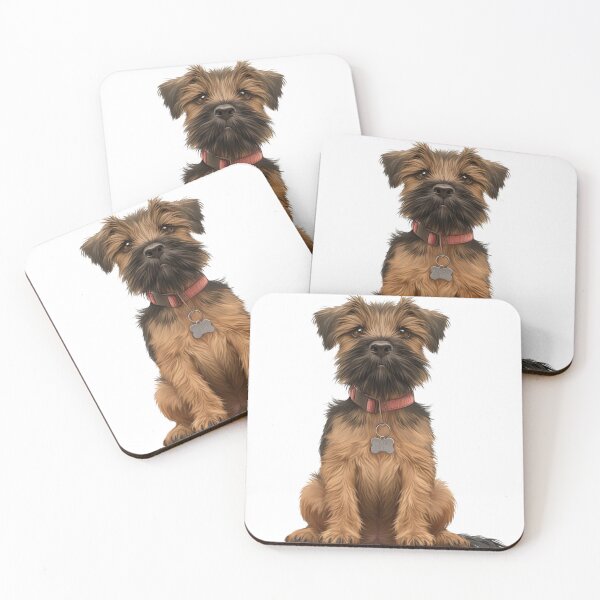 Item preview, Cute Border Terrier designed and sold by MendaciousMina.