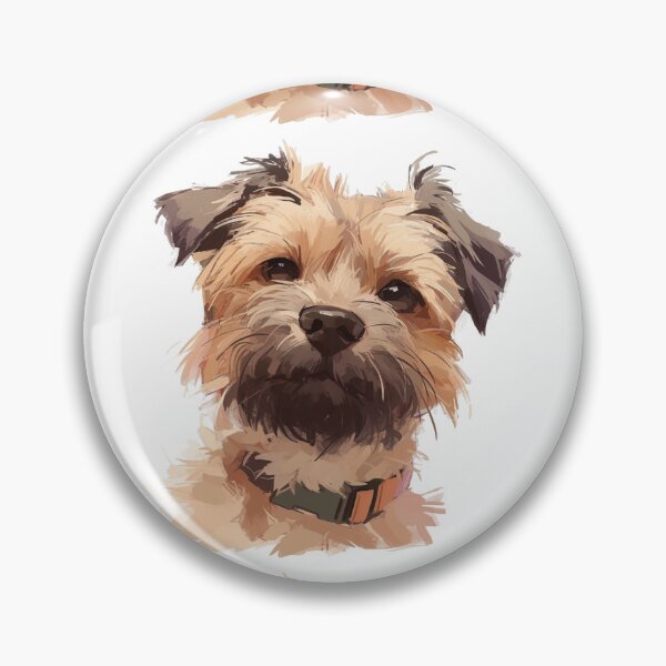 Item preview, Cute Border Terrier designed and sold by MendaciousMina.