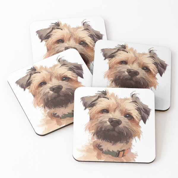 Item preview, Cute Border Terrier designed and sold by MendaciousMina.