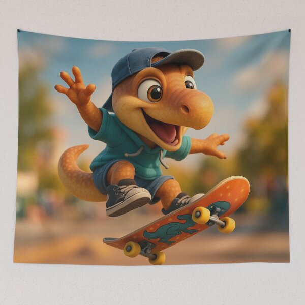 Item preview, Skater Shantungosaurus designed and sold by Sillytoe.