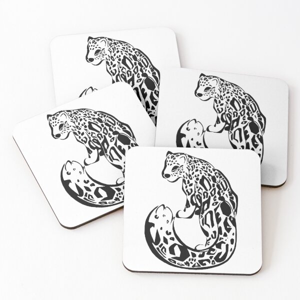 Item preview, Stylized Snow Leopard designed and sold by Critical Giggle.