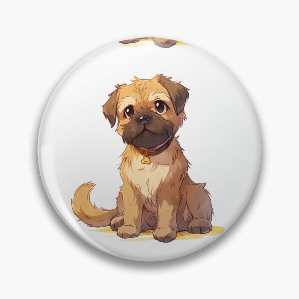 Item preview, Cute Border Terrier designed and sold by MendaciousMina.