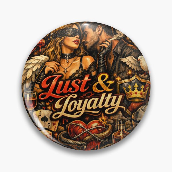 Item preview, Lust & Loyalty – Gothic Romance Graphic Design designed and sold by MimisCornerCo.