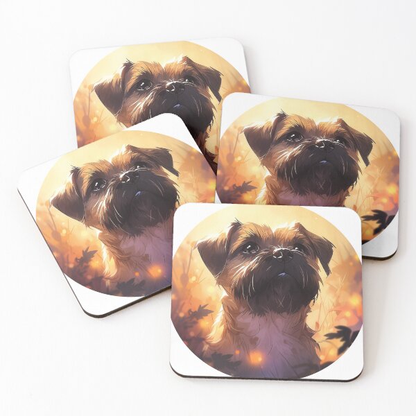 Item preview, Cute Border Terrier designed and sold by MendaciousMina.