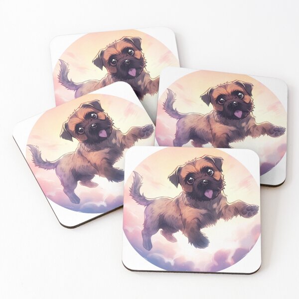 Item preview, Cute Border Terrier designed and sold by MendaciousMina.