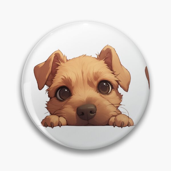 Item preview, Cute Border Terrier designed and sold by MendaciousMina.