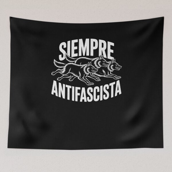 Item preview, Siempre Antifascista Pro Democracy Protest designed and sold by Dressed For  Duty.