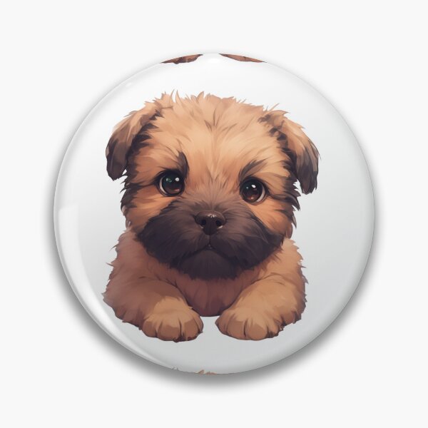 Item preview, Cute Border Terrier designed and sold by MendaciousMina.