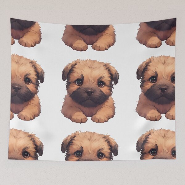 Item preview, Cute Border Terrier designed and sold by MendaciousMina.