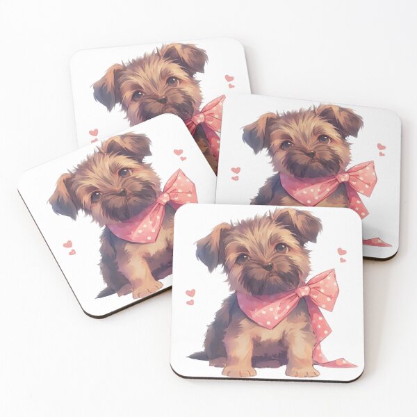Item preview, Cute Border Terrier designed and sold by MendaciousMina.