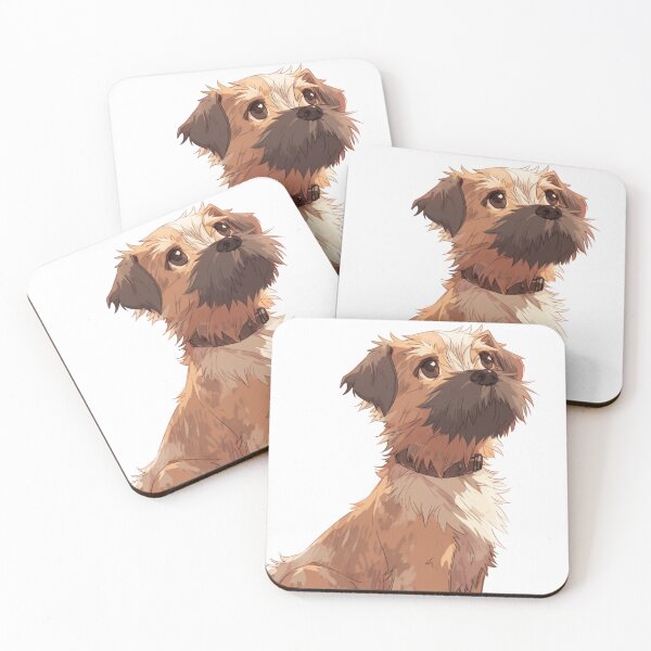 Item preview, Cute Border Terrier designed and sold by MendaciousMina.