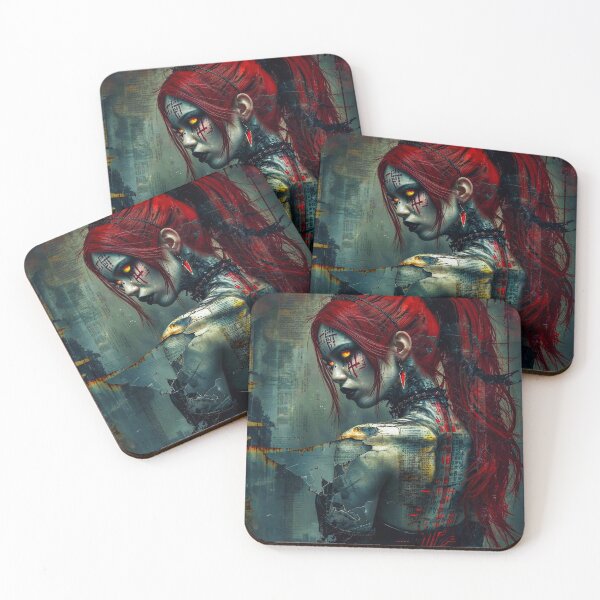 Item preview, Brittle: Gritty Cyberpunk Cyborg Warrior designed and sold by Insomnia Art Designs.
