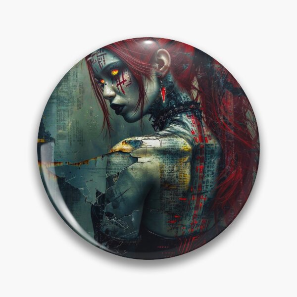 Item preview, Brittle: Gritty Cyberpunk Cyborg Warrior designed and sold by Insomnia Art Designs.