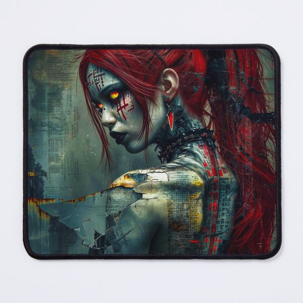Item preview, Brittle: Gritty Cyberpunk Cyborg Warrior designed and sold by Insomnia Art Designs.