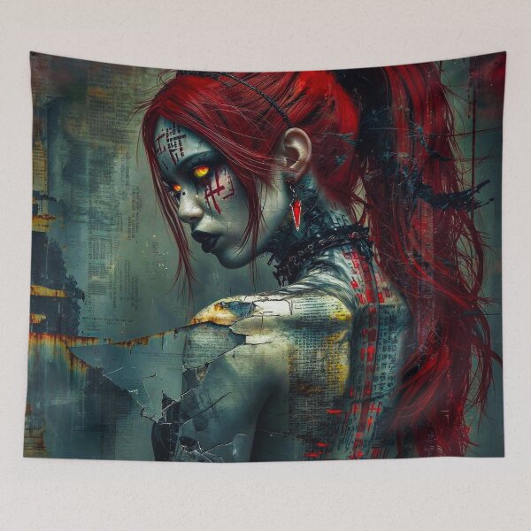 Item preview, Brittle: Gritty Cyberpunk Cyborg Warrior designed and sold by Insomnia Art Designs.
