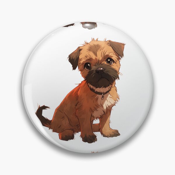 Item preview, Cute Border Terrier designed and sold by MendaciousMina.