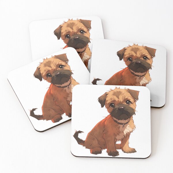 Item preview, Cute Border Terrier designed and sold by MendaciousMina.