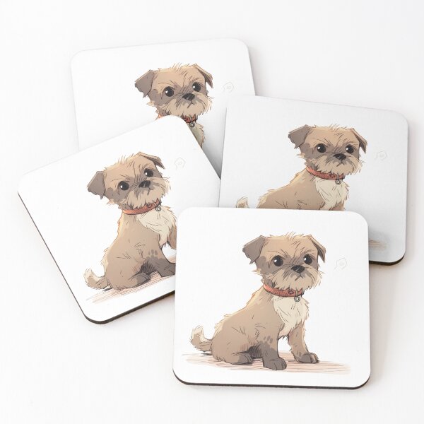 Item preview, Cute Border Terrier designed and sold by MendaciousMina.