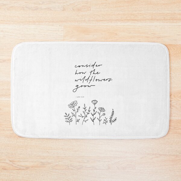 Item preview, consider how the wildflowers grow designed and sold by saltbreadstudio.