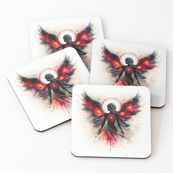 Item preview, Angelic Energy Explosion – Abstract Spiritual Angel Art designed and sold by Good Vibes .