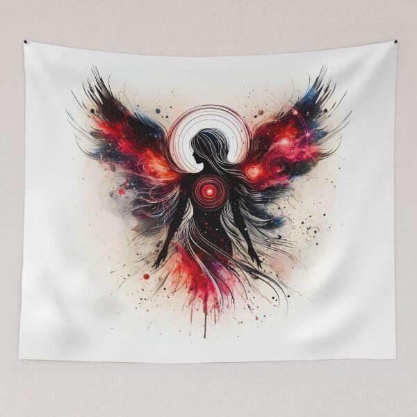 Item preview, Angelic Energy Explosion – Abstract Spiritual Angel Art designed and sold by Good Vibes .