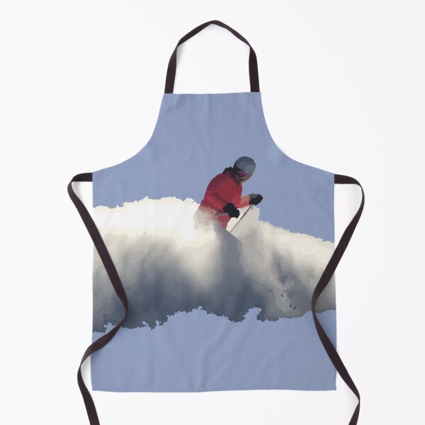 Item preview, Skier Riding Through Deep Powder Snow designed and sold by Arturo Daniel Garcia Palomo.