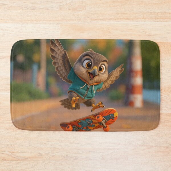 Item preview, Skater Sharp-Shinned Hawk designed and sold by Sillytoe.